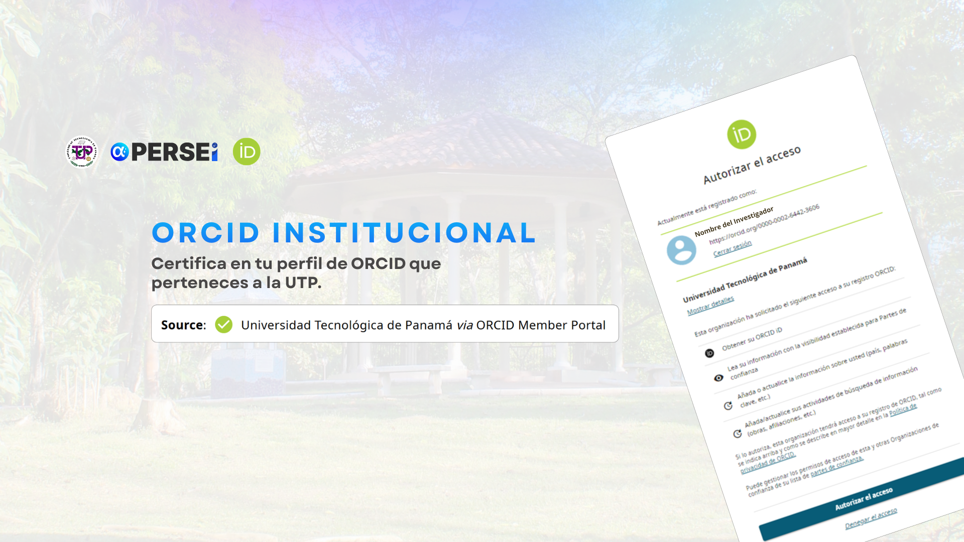 ORCID institucional